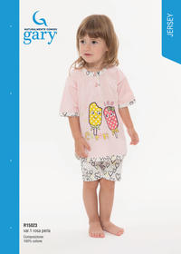 BABY GIRL PAJAMAS M/M R15023 Tellini S.r.l. Wholesale Clothing